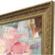 Snap Dragon Blue and Pink and Green and Multi Framed Art