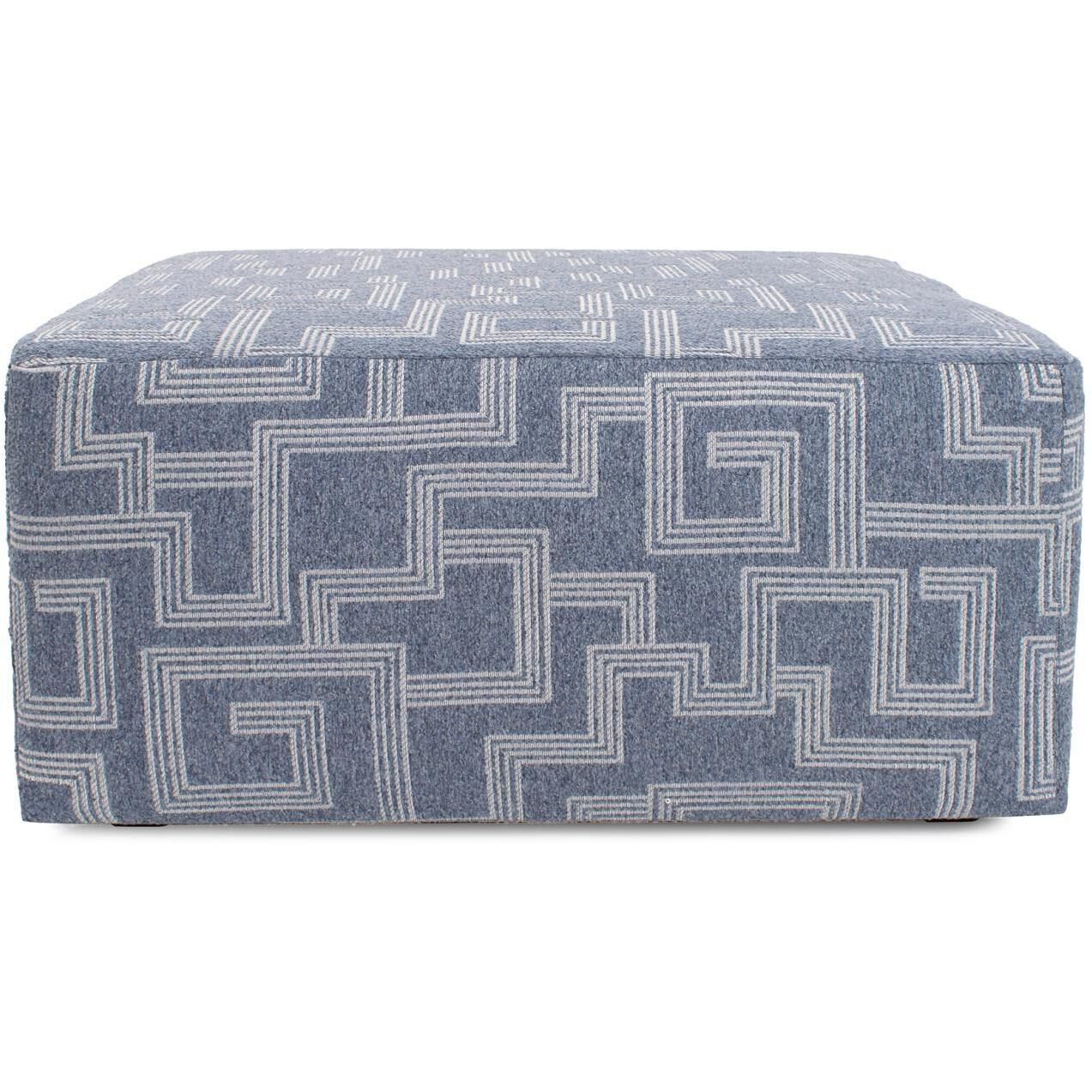 Syros Universal 18 inch Denim Outdoor Ottoman
