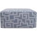 Syros Universal 18 inch Denim Outdoor Ottoman