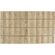 Dezi 24.25 X 20 inch Natural and Brass C Table
