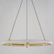 Nodes LED 24 inch Gold Ring Pendant Ceiling Light