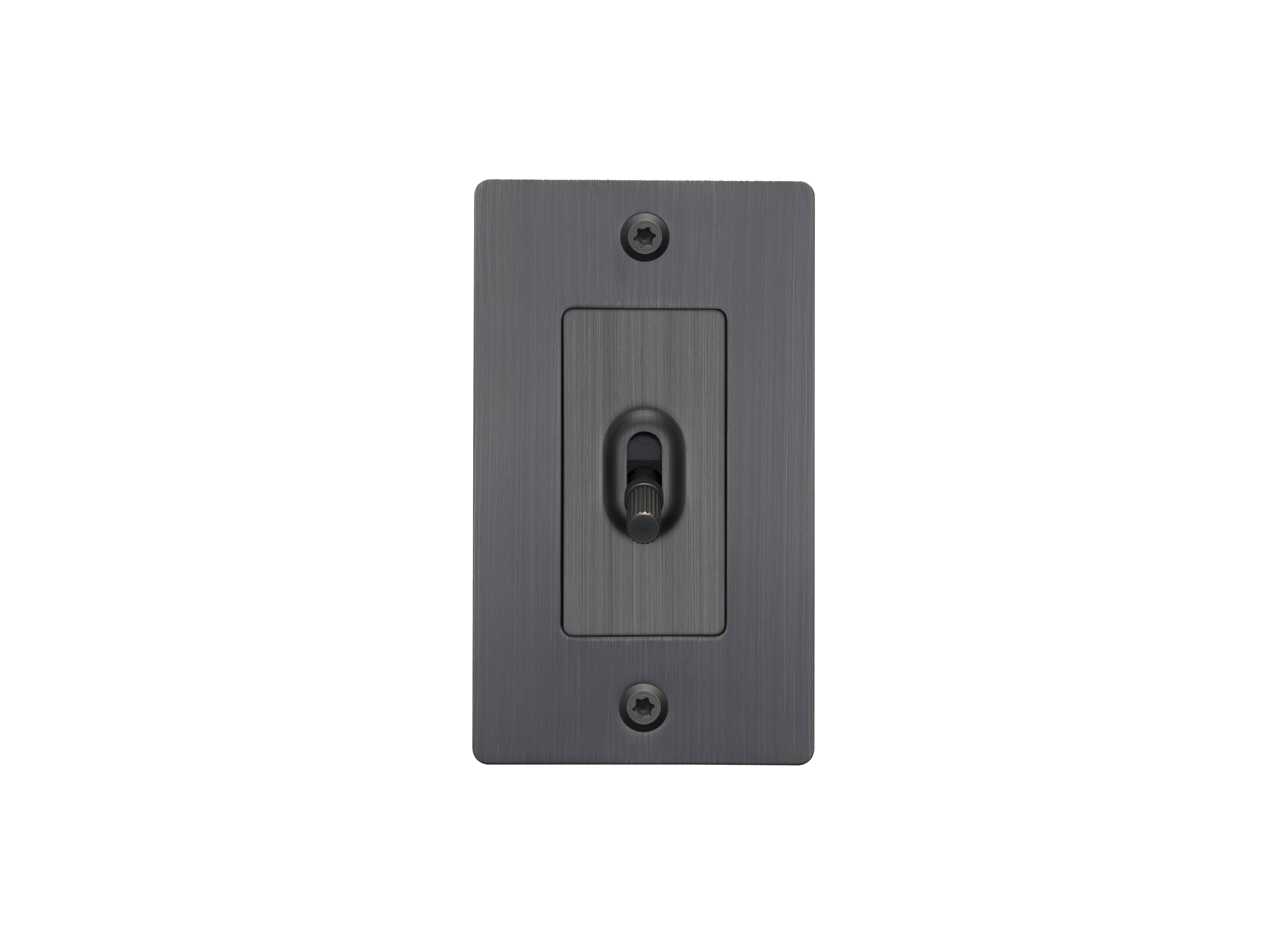 1G Toggle 120-277 Smoked Bronze Light Switch