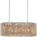 Mereworth 5 Light 42.25 inch Beige Chandelier Ceiling Light