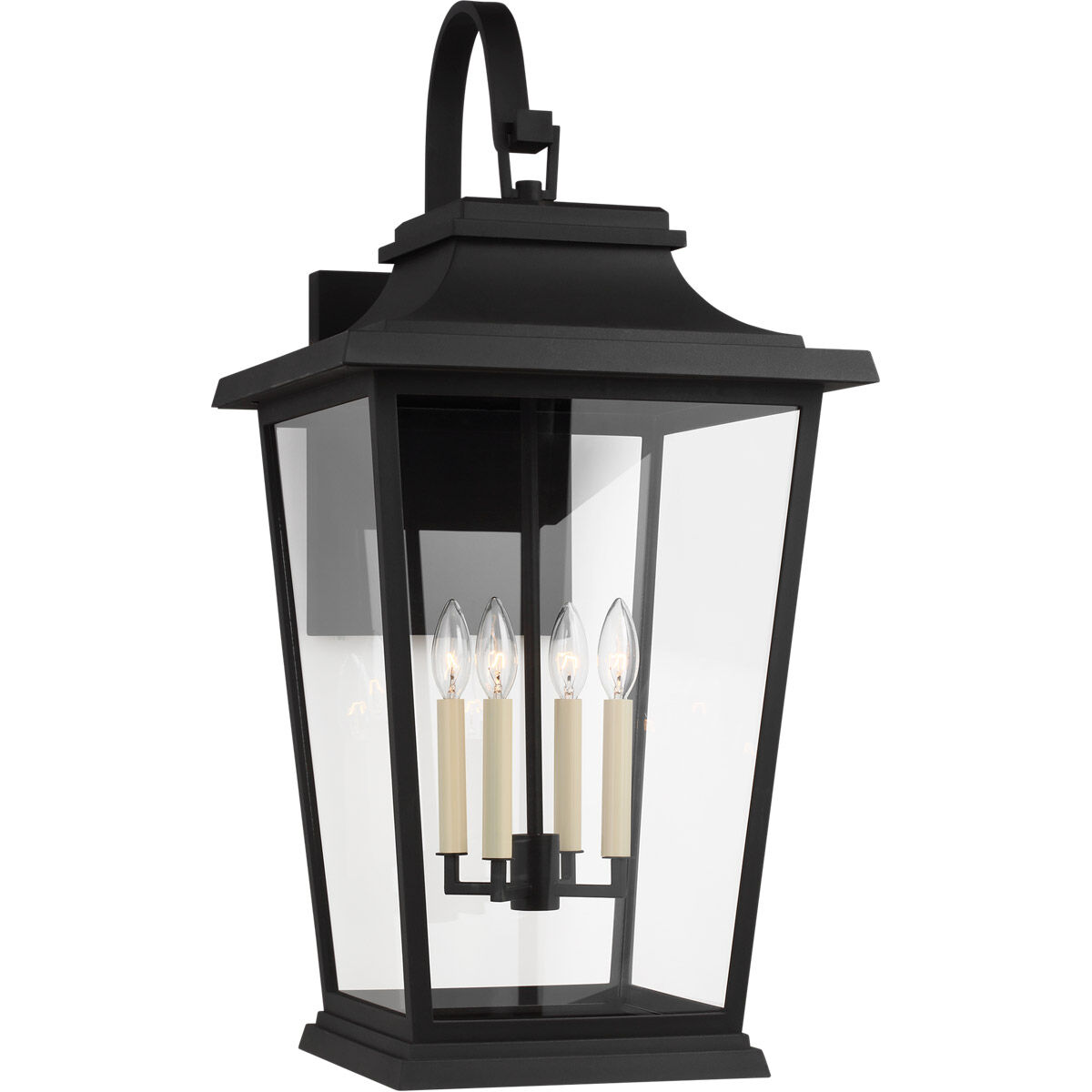 Sean Lavin Warren 4 Light 33.13 inch Textured Black Outdoor Wall Lantern