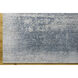 Glory 36 X 24 inch Sterling Grey / Pewter / Silver / Sage Handmade Rug in 2 x 3