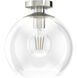 Xidane 1 Light 12 inch Brushed Nickel Pendant Ceiling Light