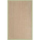 Village 36 X 24 inch Tan, Moss Rug