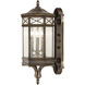 Holland Park 3 Light 27 inch Bronze Outdoor Wall Mount