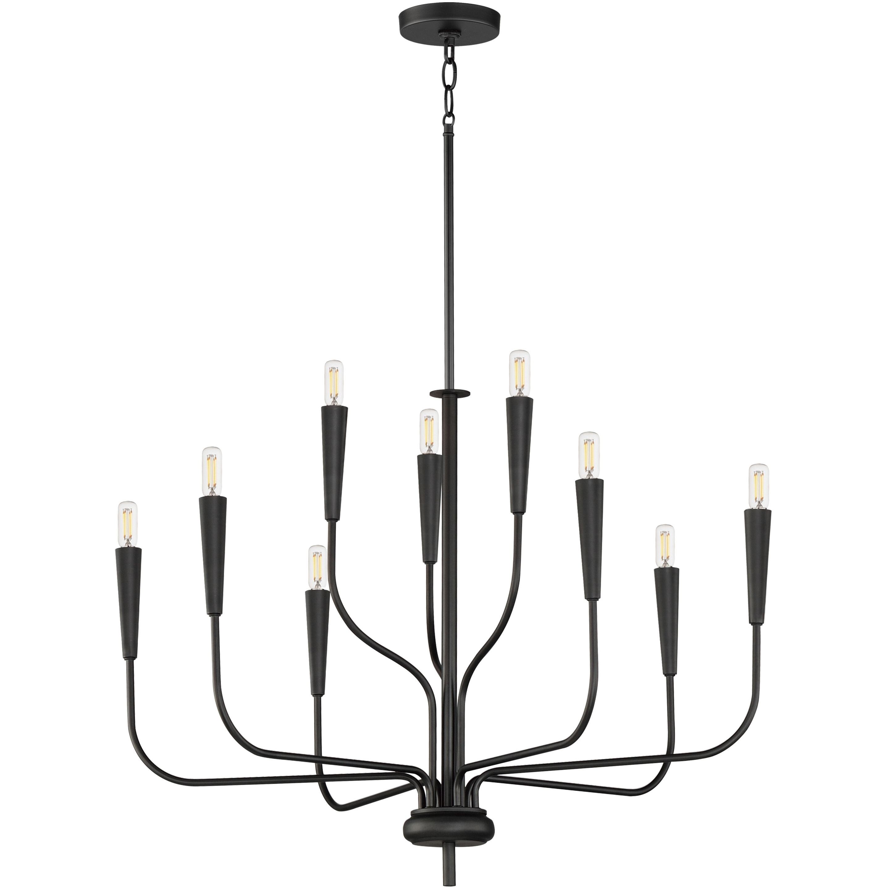 Vela 9 Light 32.00 inch Chandelier