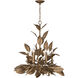 Seraphine 6 Light 28 inch Weathered Gold Chandelier Ceiling Light
