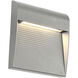 Casa LED 7 inch Grey Exterior Wall Sconce in Gray