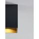 Sean Lavin Exo LED 5.2 inch White Flush Mount Ceiling Light in 60 Degree, LED 90 CRI 3500K, Matte White/White, Integrated LED
