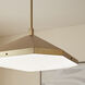 Tempe 21 inch Brushed Brass Pendant Ceiling Light