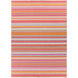 Mystique 156 X 108 inch Bright Pink, Burnt Orange, Khaki Rug