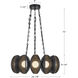 Cortez 24.88 inch Vintage Brass Chandelier Ceiling Light