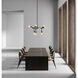 Bocadella 9 Light 25.16 inch Matte Black Pendant Ceiling Light