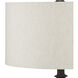 Gallo 27.75 inch 100 watt Bronze Table Lamp Portable Light
