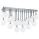 Megallan 18 Light 27.5 inch Polished Chrome Flush Mount Ceiling Light