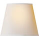 Chapman & Myers Clip On Natural Paper 6 inch Candle Clip Shade