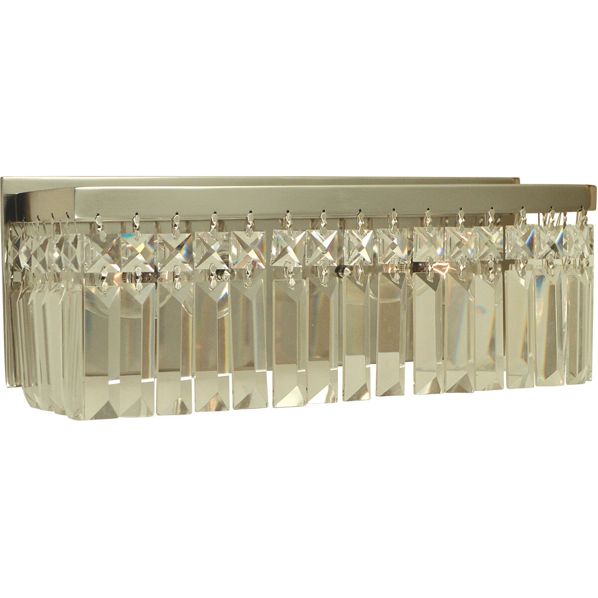 Hannah 2 Light 15 inch Brushed Nickel Sconce Wall Light