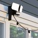 Outdoor Motion Sensor Security 2 Light 6.75 inch Black Outdoor Security Flood Light