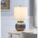 Signature 19.5 inch 60 watt Prova Grey Table Lamp Portable Light