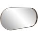 Steele 40 X 17.75 inch Brass Mirror