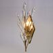 Crystal Fusion 1 Light 5.25 inch Peruvian Gold Sconce Wall Light