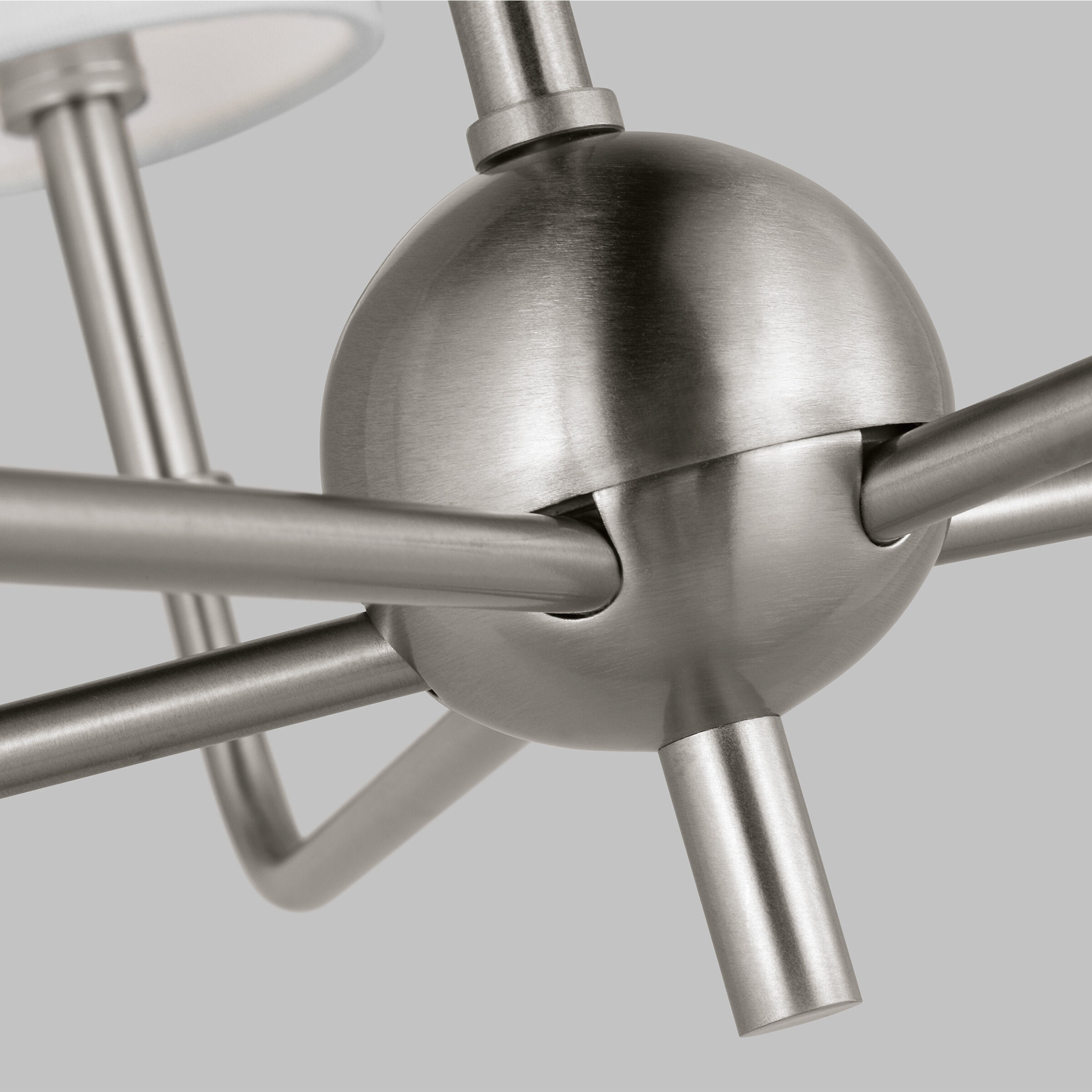 Foxdale 5 Light 26 inch Brushed Nickel Chandelier Ceiling Light