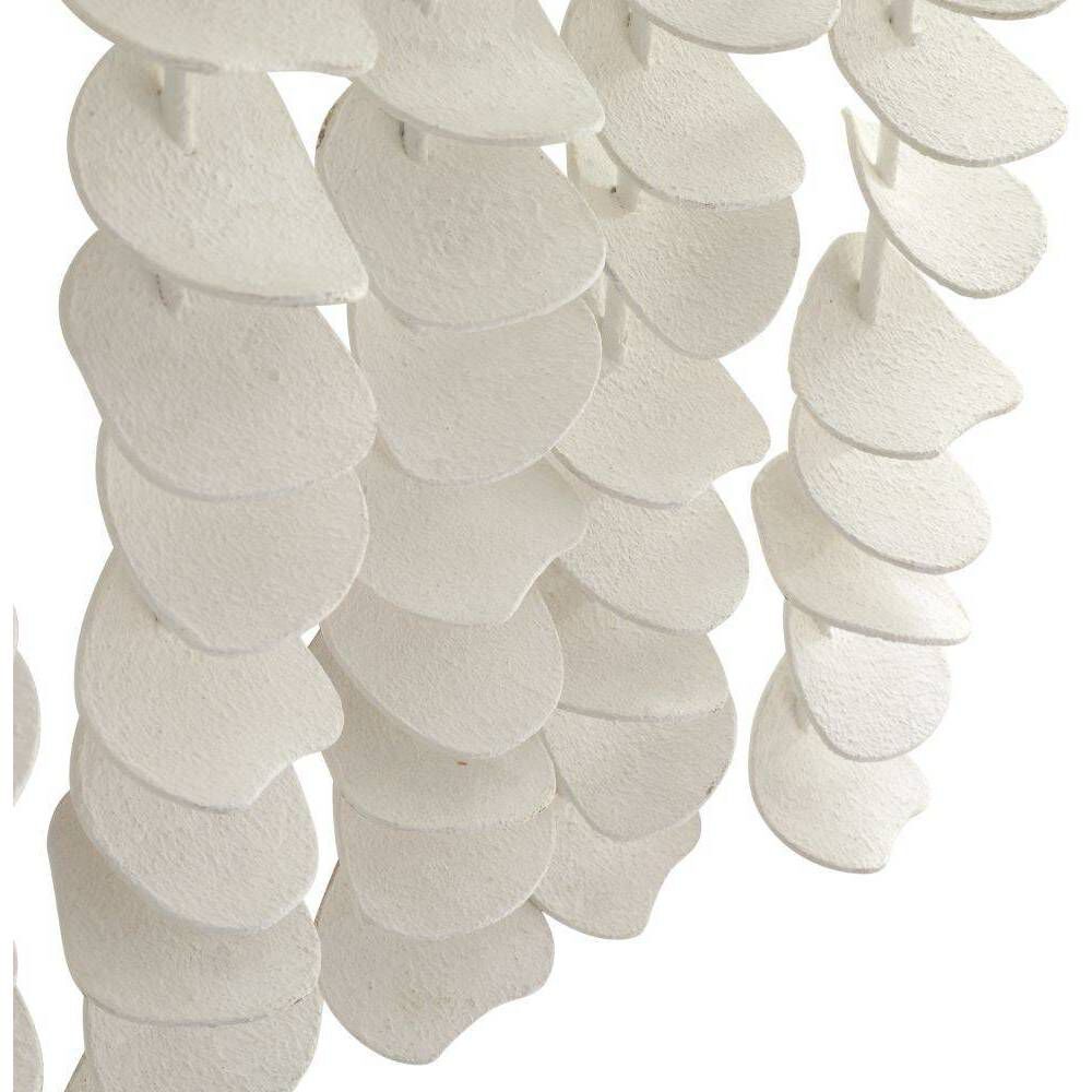Melt White Gesso and Smoke Wall Decor