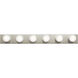 Independence 6 Light 36 inch Brushed Nickel Bath Strip Wall Light