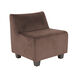 Pod Bella Chocolate Chair with Slipcover