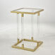 Halcyon 23.5 X 15.75 inch Gold Accent Table