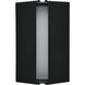Peak LED 5.75 inch Matte Black Vanity Light Wall Light