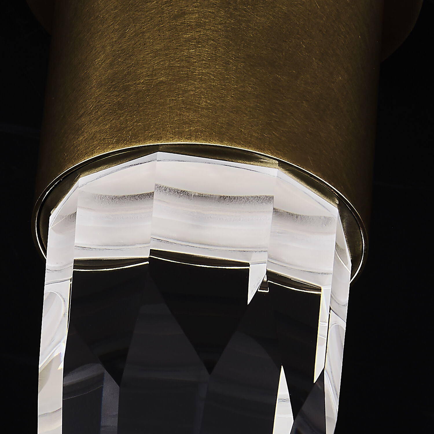 Ore LED 5 inch True Brass Wall Sconce Wall Light