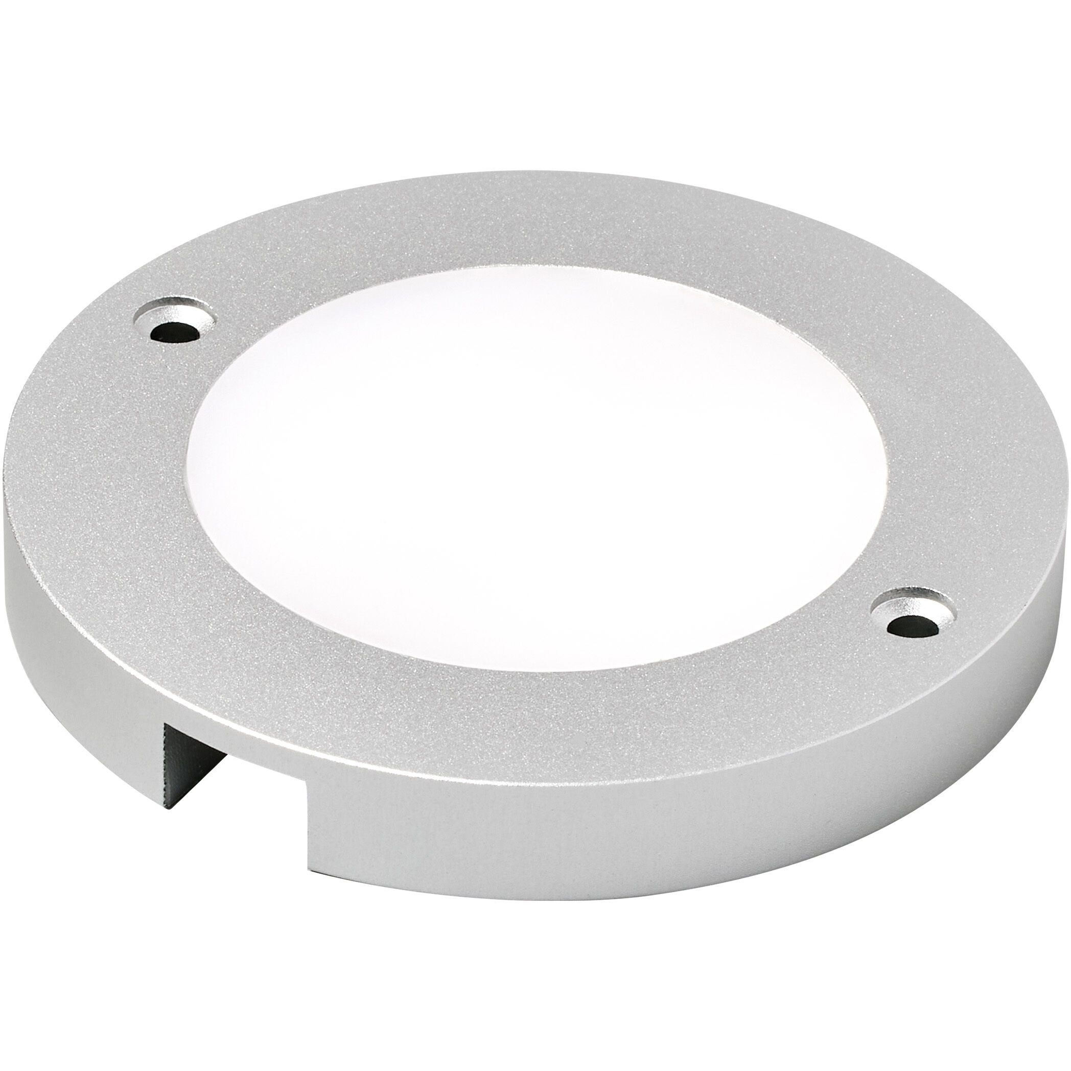 Disk Lighting 12 LED 3 inch Brushed Nickel Disk Light