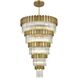 Willow 39 Light 48 inch Satin Gold Chandelier Ceiling Light