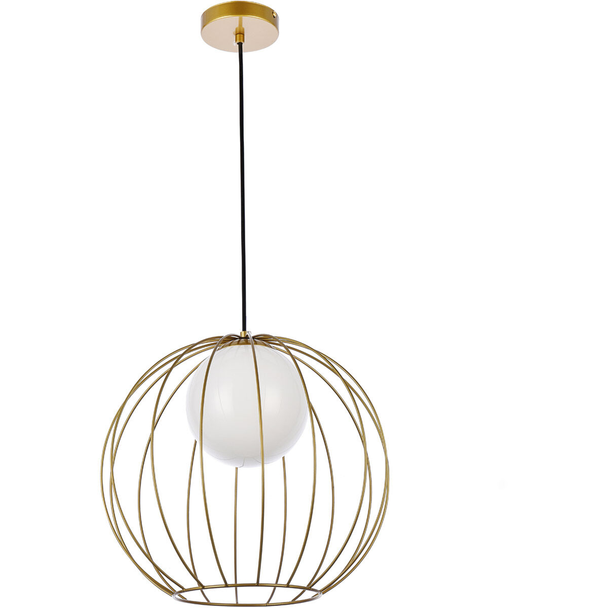 Wetzel 1 Light 16 inch Brass Pendant Ceiling Light