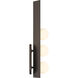 Vestra LED 5 inch Dark Bronze Wall Sconce Wall Light