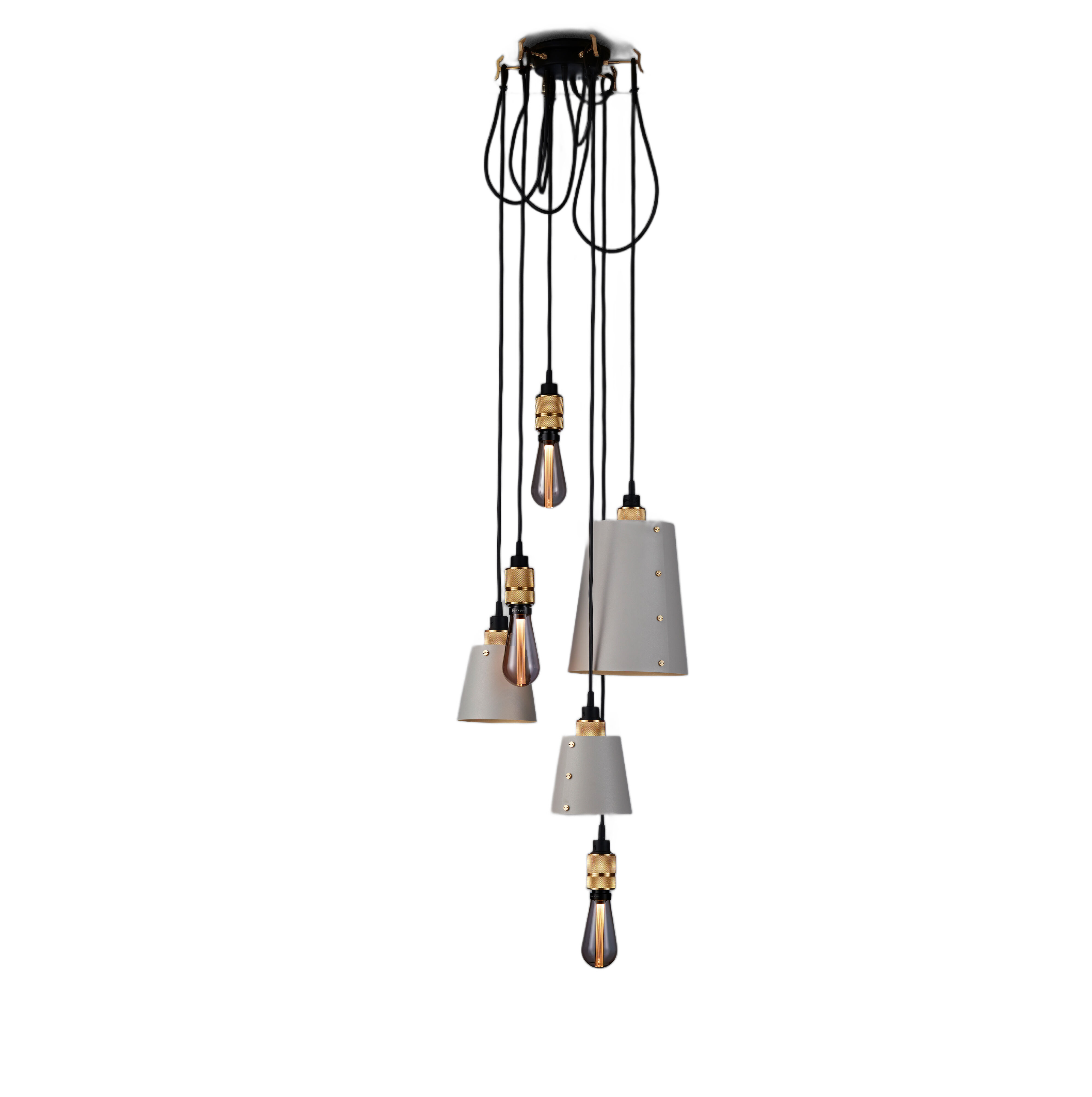 Hooked 6.0 LED 8.27 inch Stone / Brass Pendant Ceiling Light, Mix