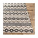 Farmhouse Neutrals 60 X 36 inch Black/Medium Gray/Cream Rugs