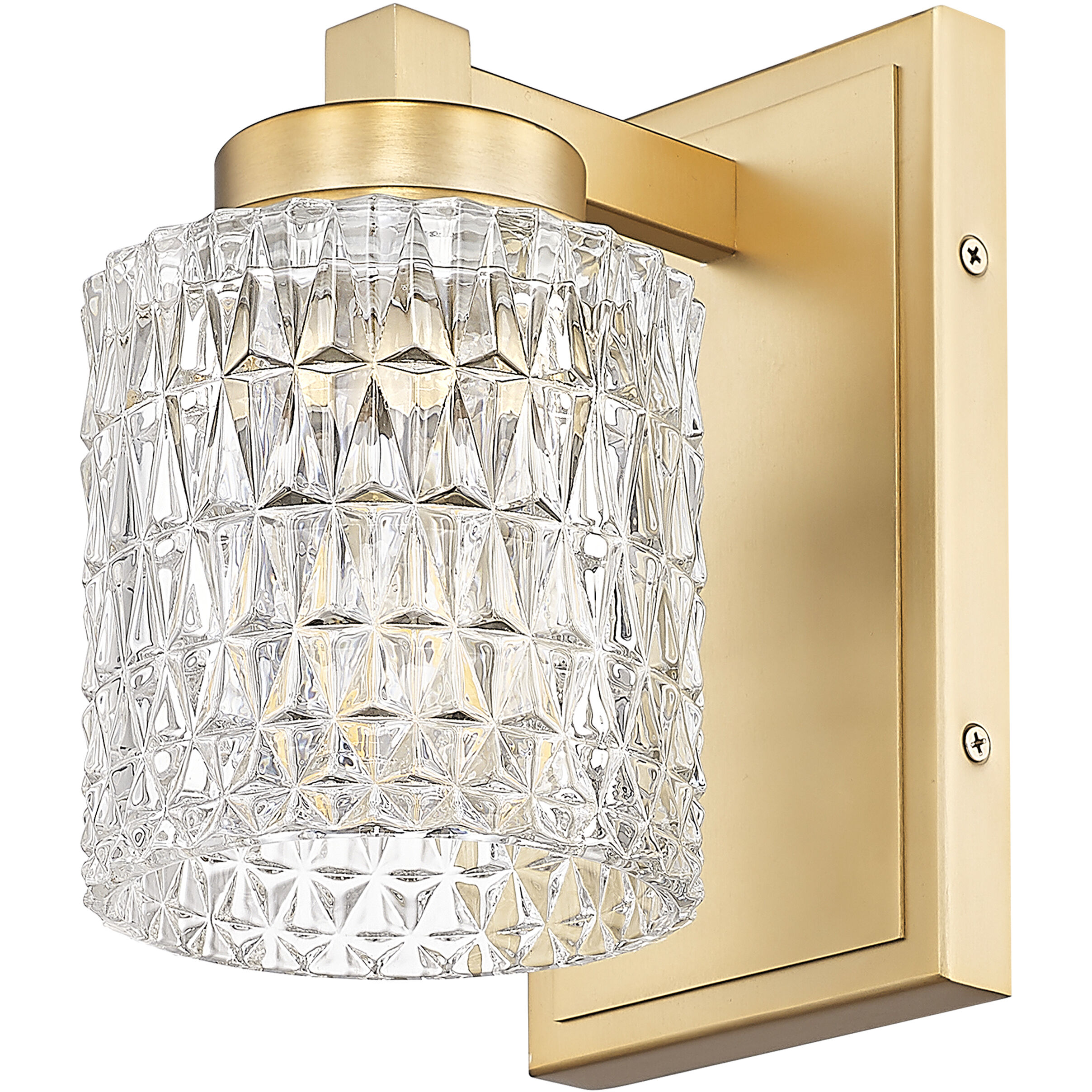 Jacqueline 1 Light 4.75 inch Modern Gold Wall Sconce Wall Light
