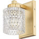Jacqueline 1 Light 4.75 inch Modern Gold Wall Sconce Wall Light