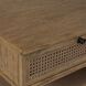 Coast 48 X 18 inch Oak Stain and Gunmeta Coffee Table