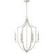 Demi 6 Light 22 inch Winter White Foyer Ceiling Light