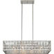 Pendleton 4 Light 42 inch Satin Nickel Island Pendant Ceiling Light