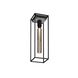 Caged 1 Light 6.69 inch White Marble Semi-Flush Mount Ceiling Light