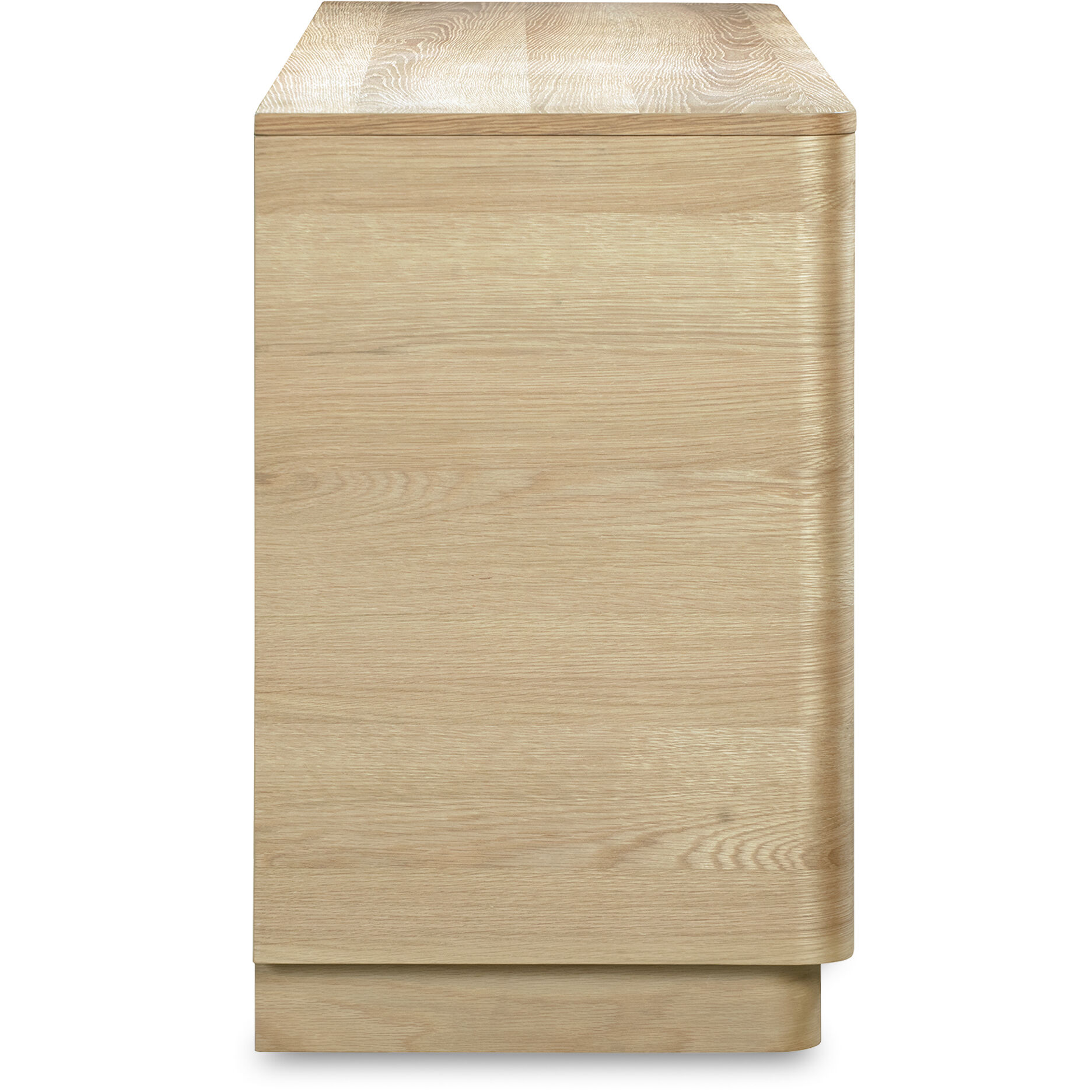 Round Off 72 X 19 inch Natural Sideboard