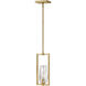 Ana 1 Light 6.5 inch Heritage Brass Indoor Pendant Ceiling Light