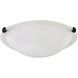 Canarm 16 inch Black Flush Mount Ceiling Light